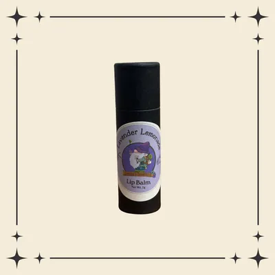 Lavender Lemonade Lip Balm with organic ingredients